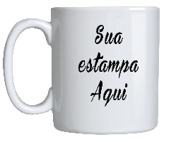 CANECA DE PORCELANA PERSONALIZADA