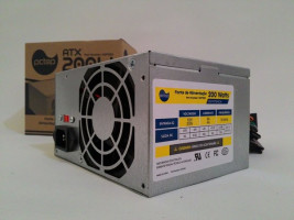 FONTE ATX 200 WATTS REAIS 